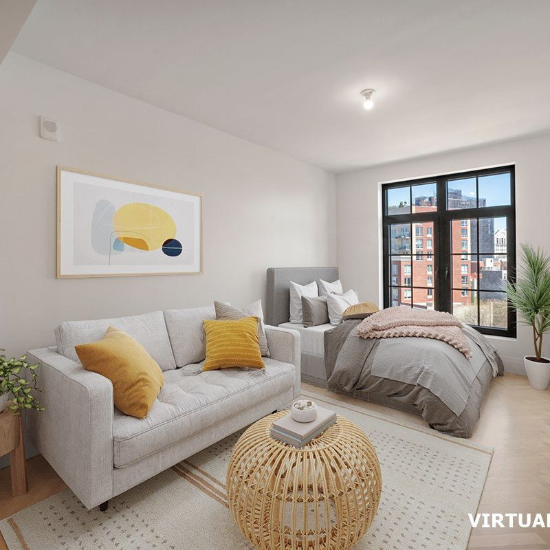 Bright Paris Forino Studio at 300 West | Full-Service Condo | Private Parking Available
